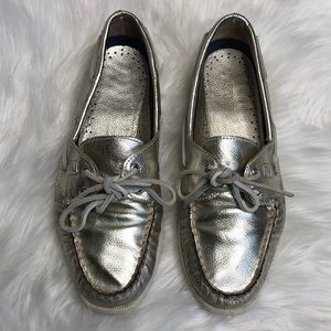 Sperry Women's Metallic Vida Top-Sider Boat Shoes